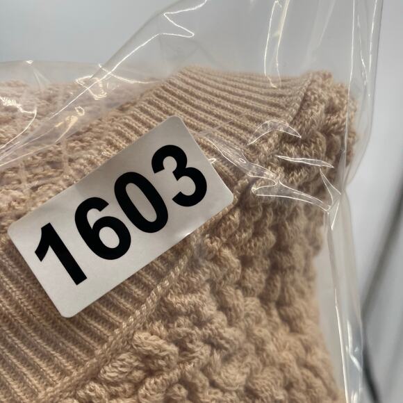 Free People Cardigan Large Top Rosehip Cropped Long Sleeve Rosewater Textured - Picture 9 of 9